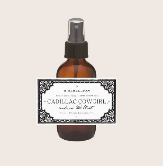 Irresistible Western Charm Cadillac Cowgirl Room and Linen Spray, R. Rebellion